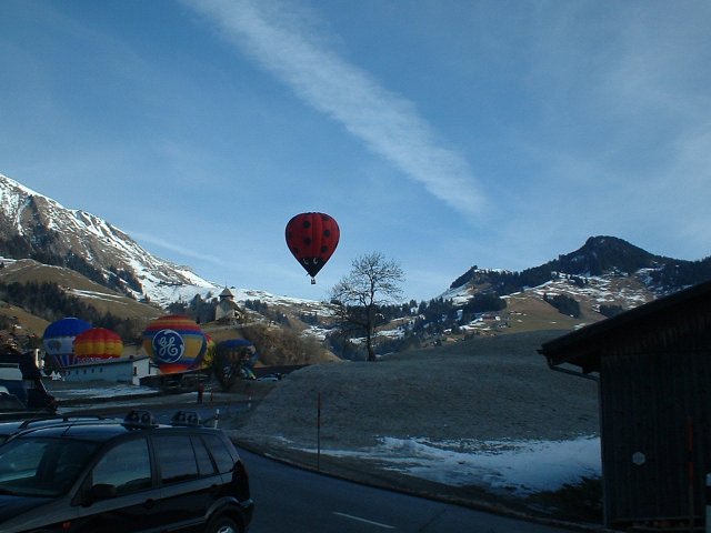 Chateau d'Oex, un week-end magique