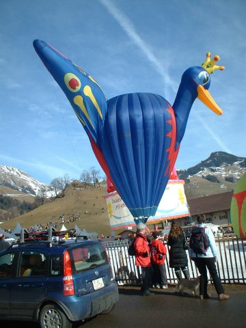 Chateau d'Oex, un week-end magique