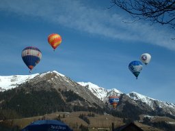 Chateau d'Oex, un week-end magique
